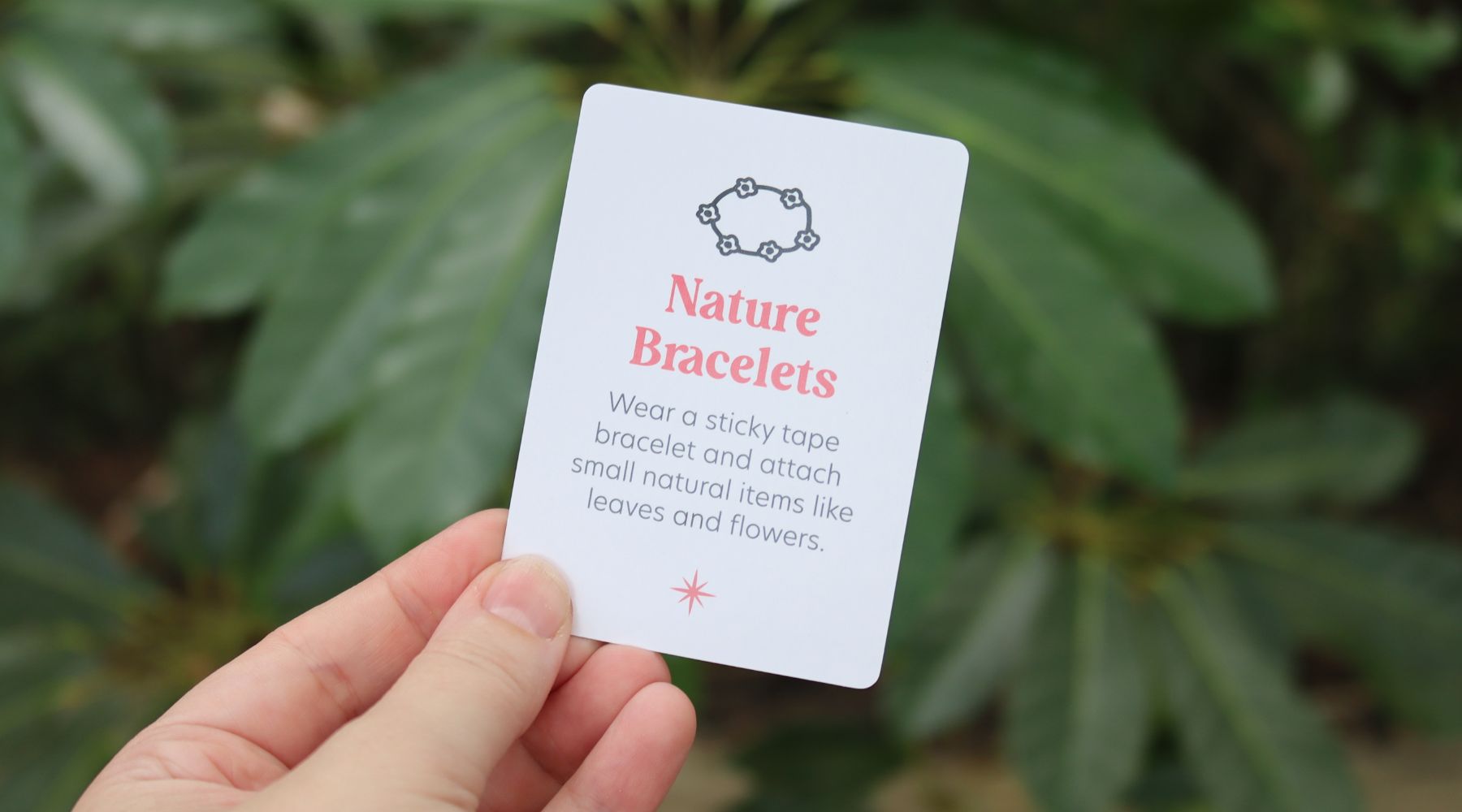 Make Your Own Nature Bracelets!