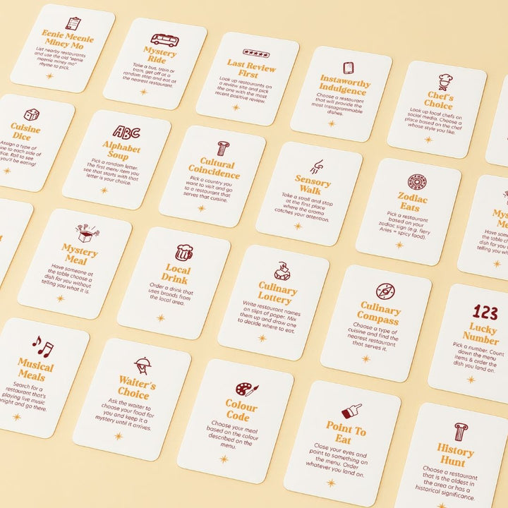 The Foodie Deck