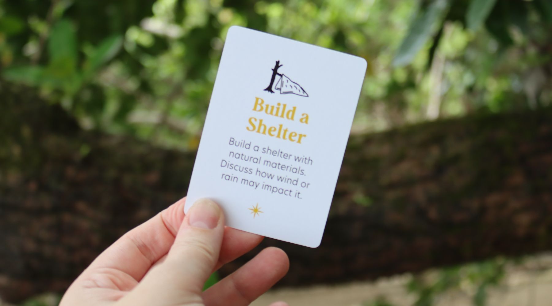 How to Build a Shelter with Natural Materials