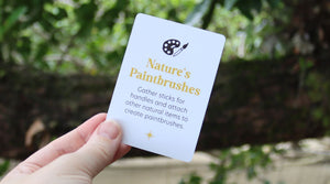 Nature's Paintbrushes: Create Your Own Art Tools from the Outdoors